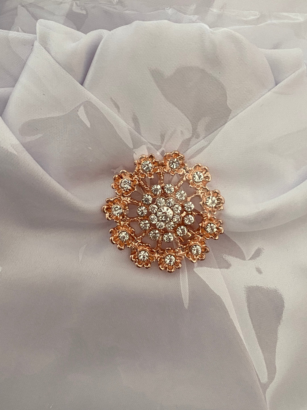 Victoria Rose gold - stock tie