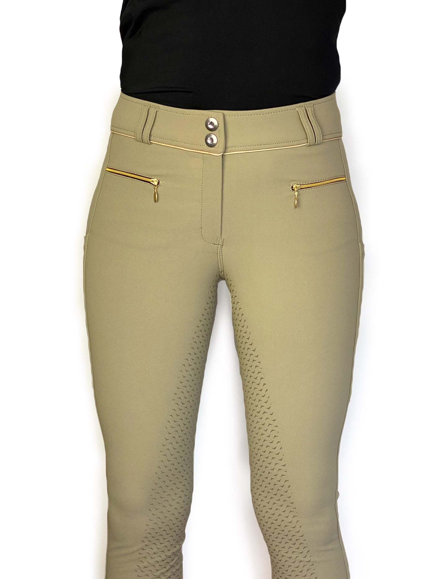 Nefertiti - Pantalon taille haute beige - VENTE FINALE