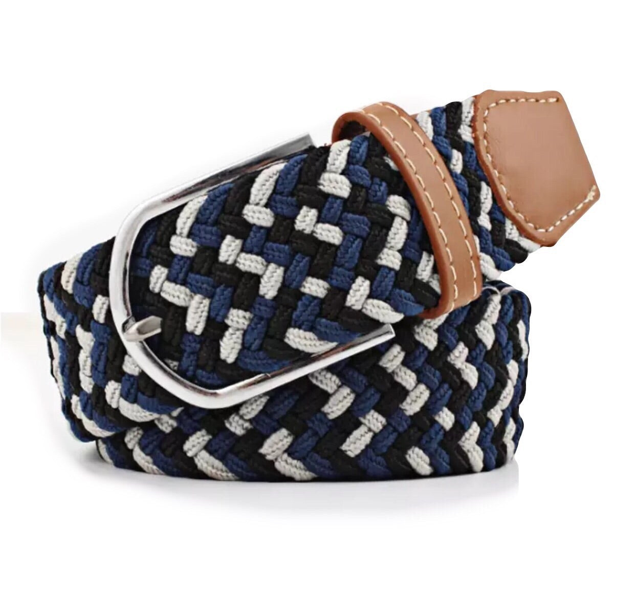 Navy grey Black Belt - Leveza