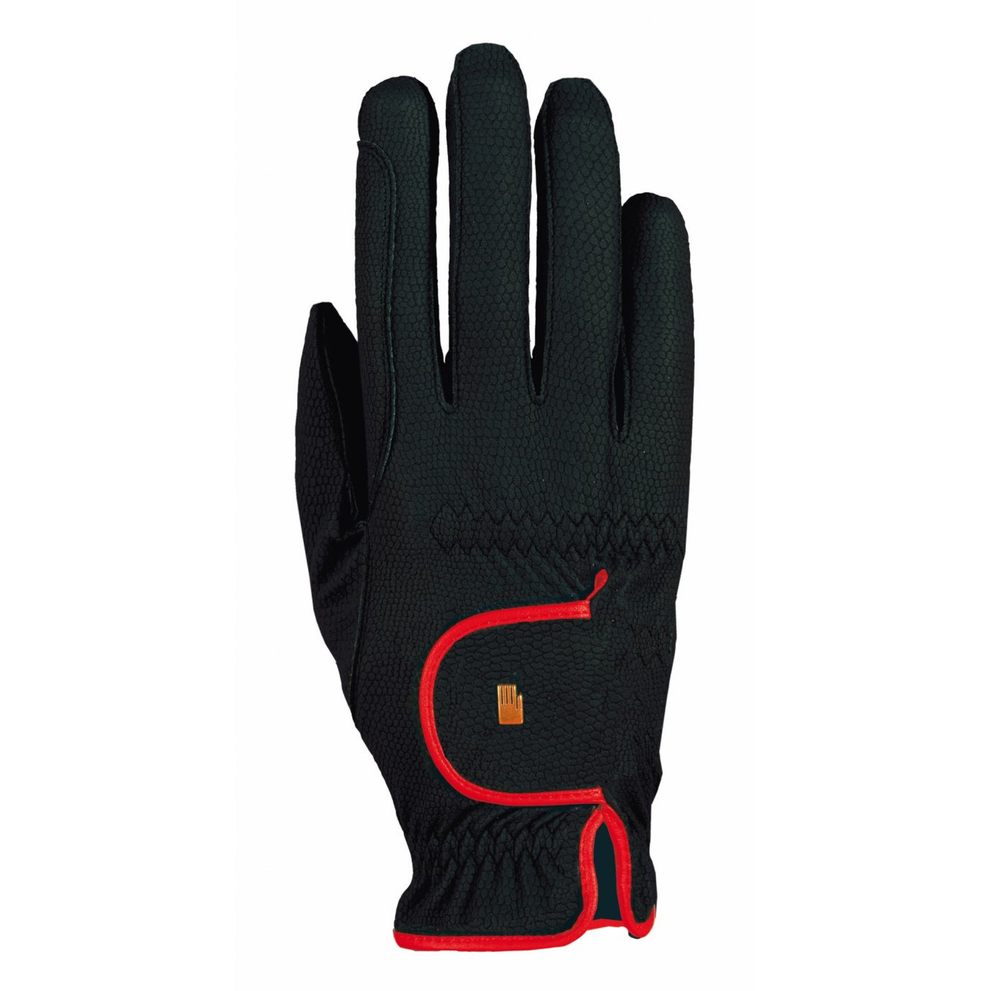 Roeckl Lona Summer Riding Glove - Black Red