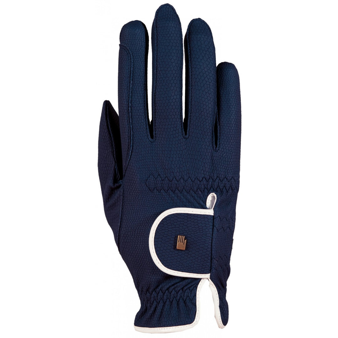 Roeckl Lona Summer Riding Glove - Navy White - Leveza