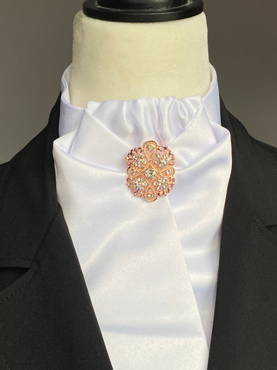 Victoria Or rose - cravate stock