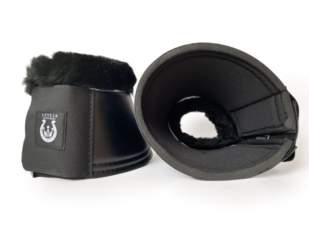 LADY ALL BLACK BELL BOOTS - Leveza