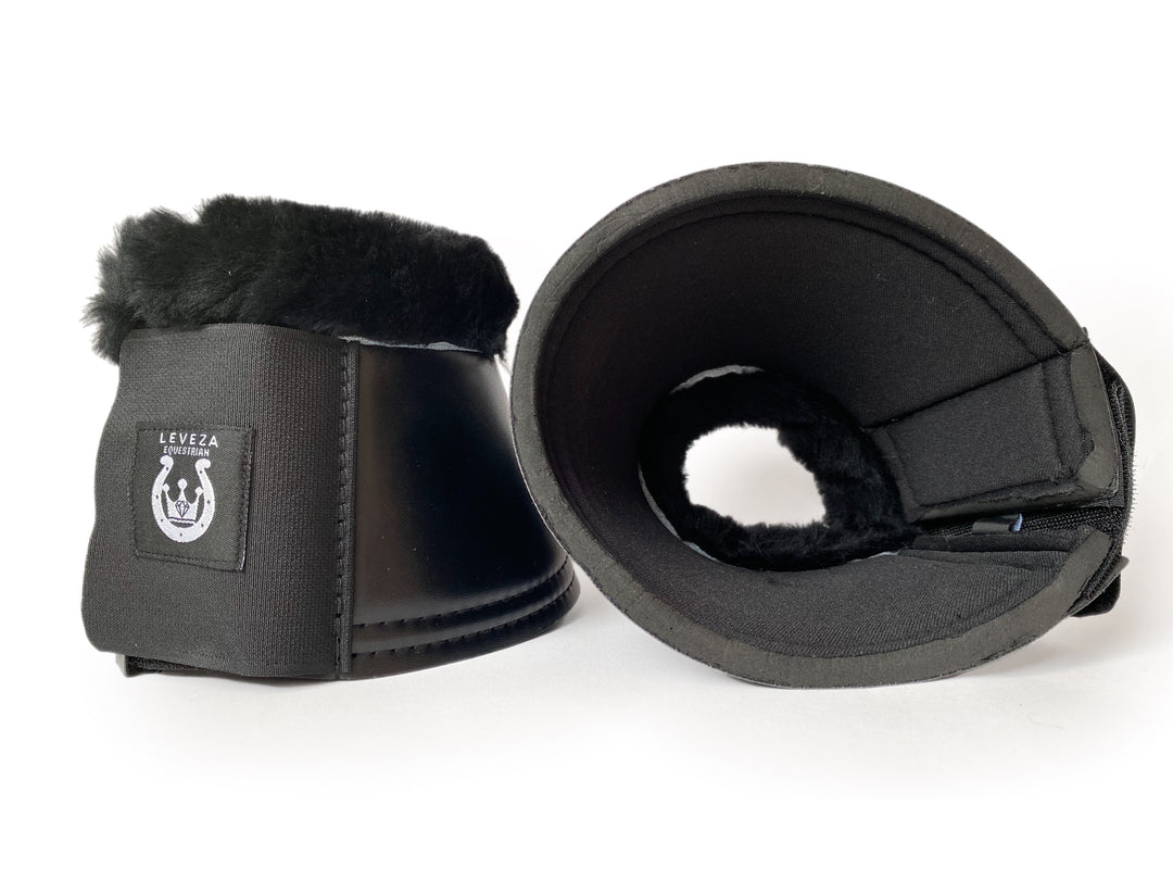 LADY ALL BLACK BELL BOOTS - Leveza